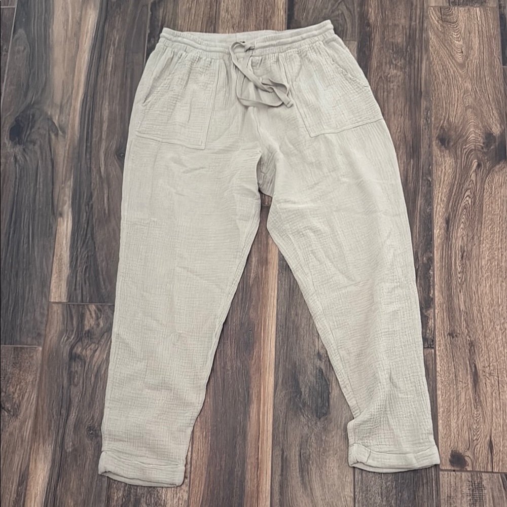 Bobi sustainable sage green pants